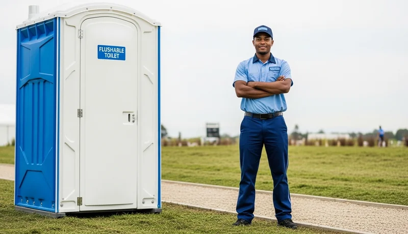 Deluxe Flushable Porta Potties services in Anniston.