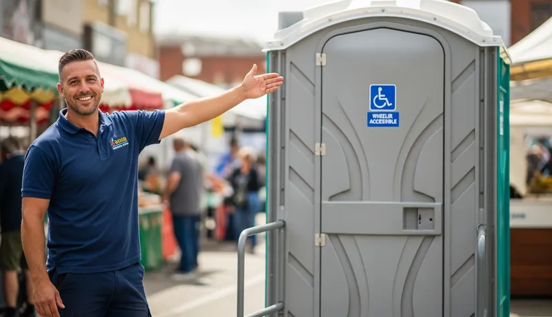 Ada Compliant Porta Potties services in Apex.