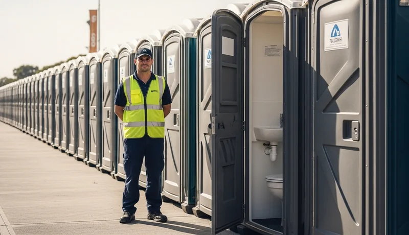 Deluxe Flushable Porta Potties services in Binghamton.