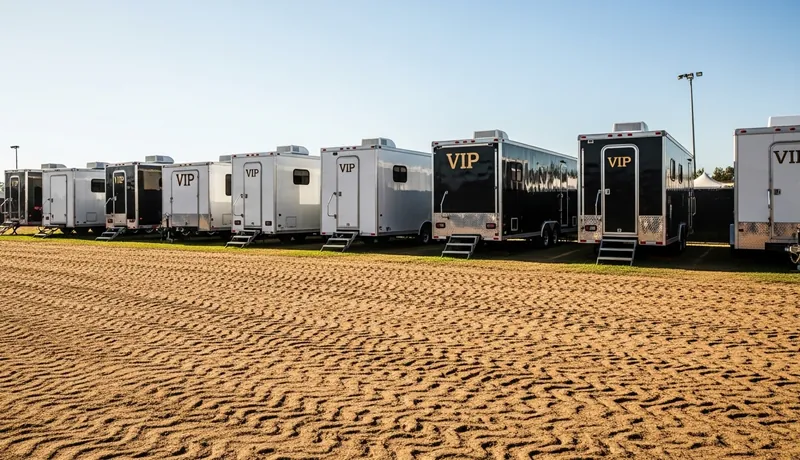 Vip Restroom Trailers services in Brentwood.