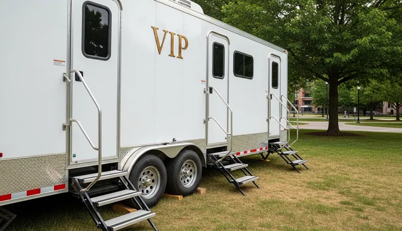 Vip Restroom Trailers services in Caliente.