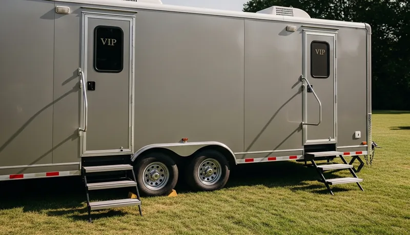 Vip Restroom Trailers services in Central Islip.