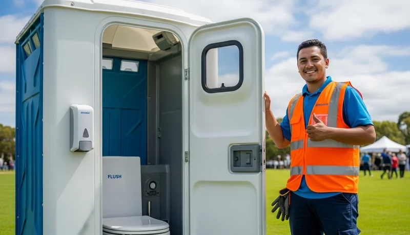 Deluxe Flushable Porta Potties services in Cherry Hill.
