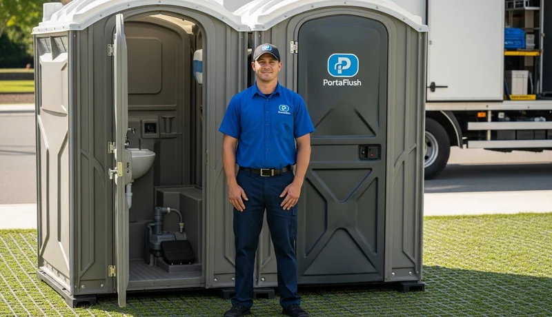 Deluxe Flushable Porta Potties services in Dover.