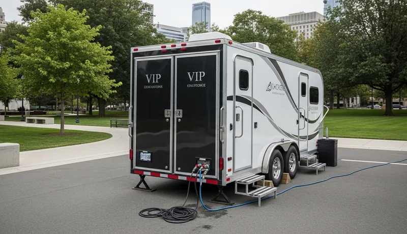 Vip Restroom Trailers services in East Orange.