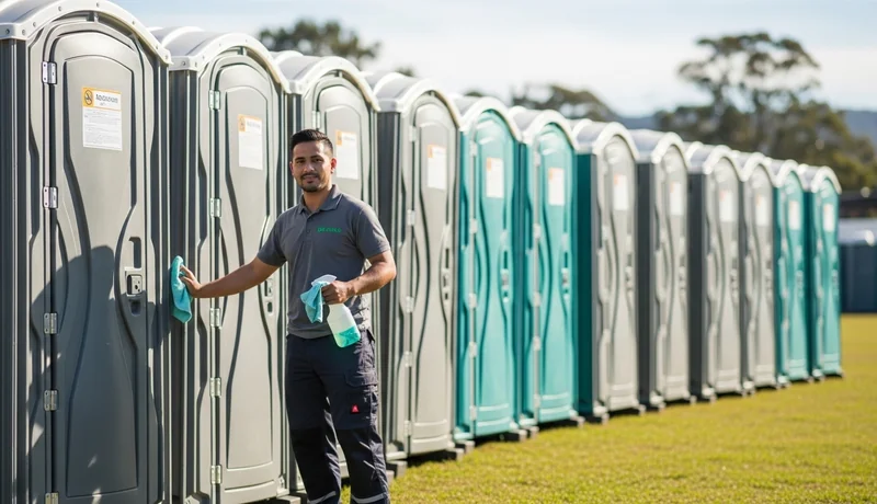 Flushable Portable Toilets services in Fayetteville.