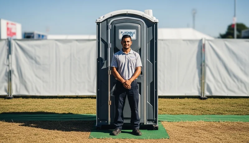 Flushable Portable Toilets services in Fremont.