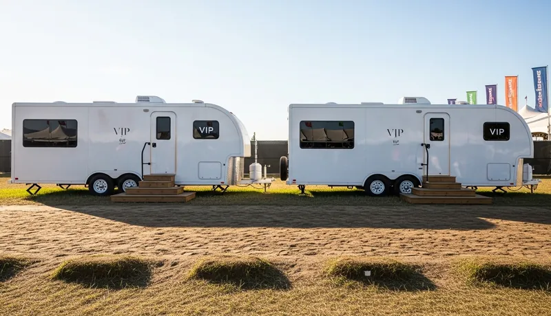 Vip Restroom Trailers services in Helena.