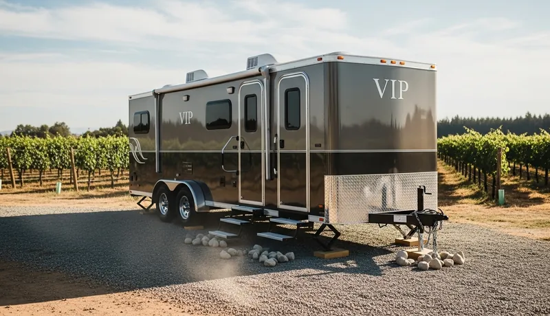 Vip Restroom Trailers services in Las Cruces.
