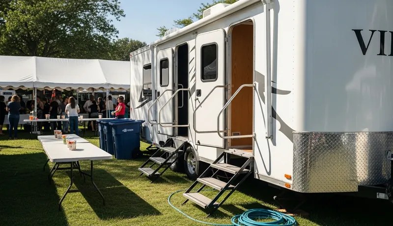Vip Restroom Trailers services in Lordsburg.