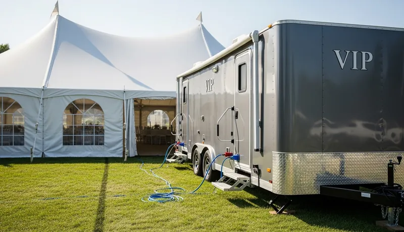 Vip Restroom Trailers services in Milford.