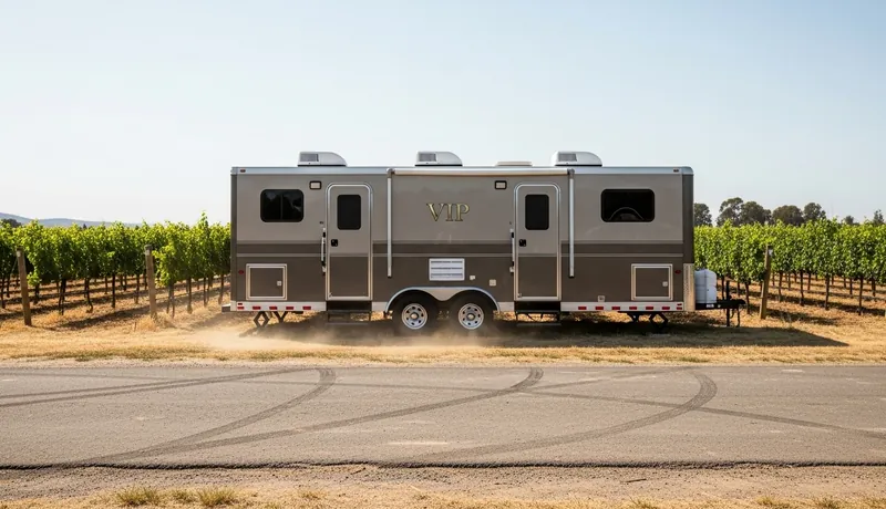 Vip Restroom Trailers services in Nashua.