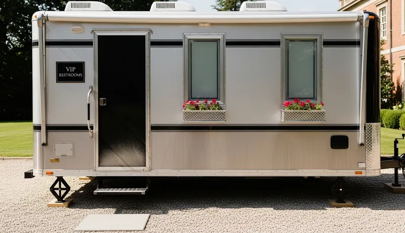 Vip Restroom Trailers services in North Bergen.