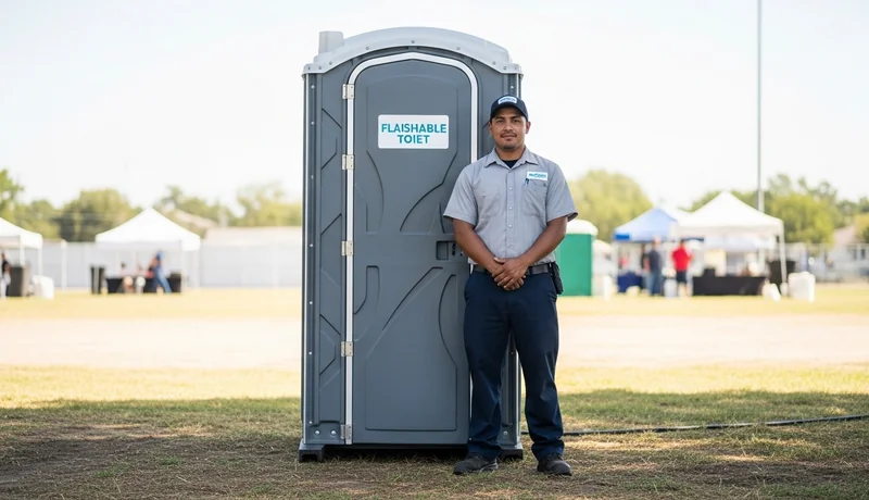 Deluxe Flushable Porta Potties services in Saratoga Springs.