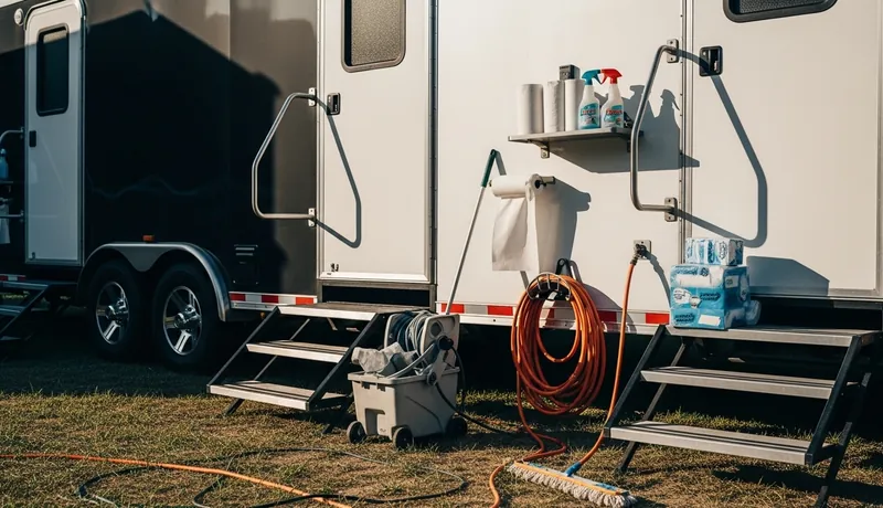 Vip Restroom Trailers services in Socorro.
