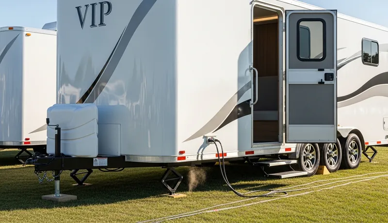 Vip Restroom Trailers services in Spring Valley.