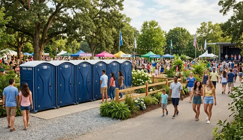 why portable restroom rentals are essential for outdoor events in USA in USA
