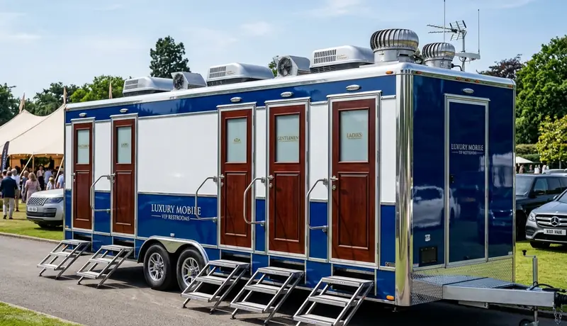 Vip Restroom Trailers in USA